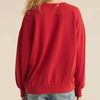 Z Supply Bright Sunday Sweatshirt- Haute Red