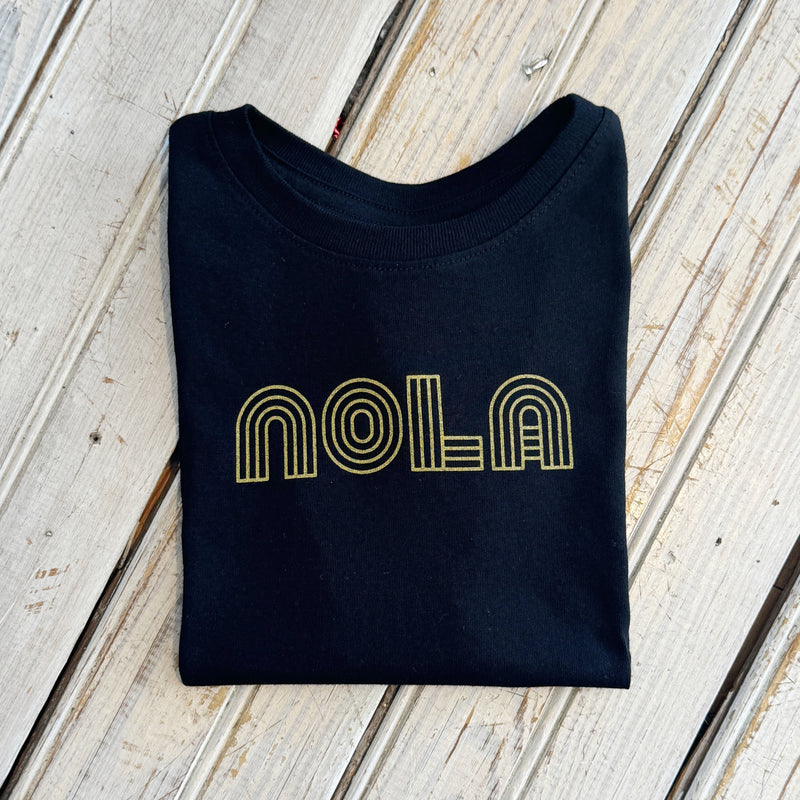 Mono Nola Kids Tee-black/gold