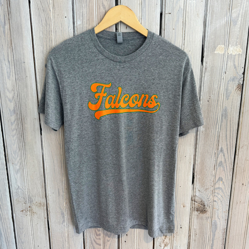 Ben Franklin "Falcons" Unisex Tee-hea grey