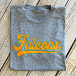 Ben Franklin "Falcons" Unisex Tee-hea grey