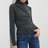 Rails Joelle Long Sleeve Top-charcoal