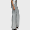 Hudson Lexi Seamed Wide Leg-matte silver