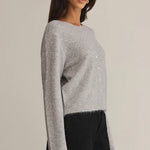 Z Supply Medina Cardigan- Light Heather Grey