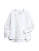 F&E Anna L/S Capelet- white