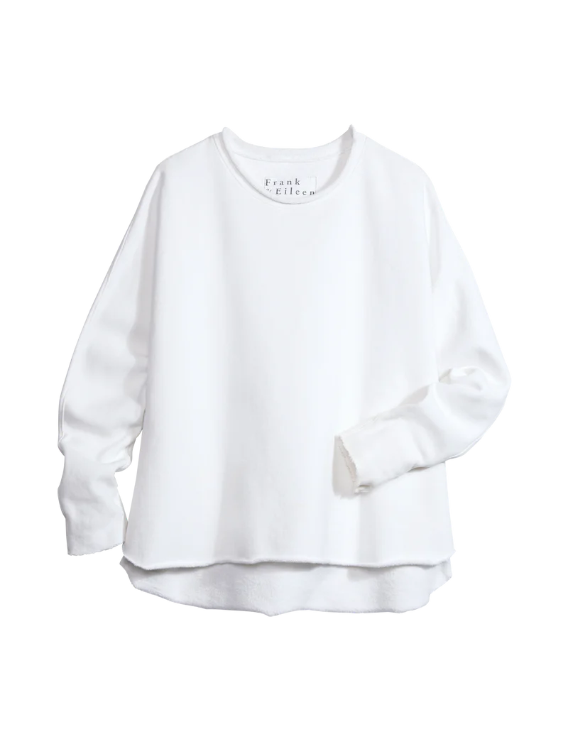 F&E Anna L/S Capelet- white