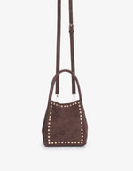 Remi/Reid Hollace Mini Studded Suede-chocolate