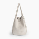 Remi/Reid Hollace Mini Studded Suede-cream