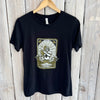 Black & Gold Tarot Women's Crew-black