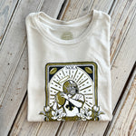Black & Gold Tarot Crop Top-dust