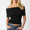 Olivaceous Veena Top-black