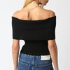 Olivaceous Veena Top-black