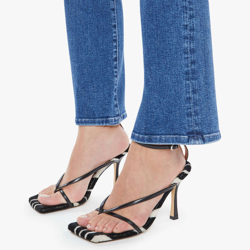 Mother Lil Insider Flood Jeans-over the top