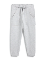 F&E Eamon Jogger Sweatpant-classic gray melange