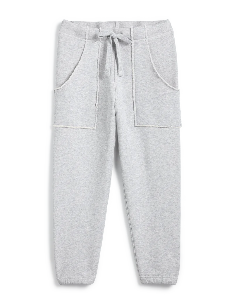 F&E Eamon Jogger Sweatpant-classic gray melange