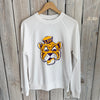 JT x LSU Sailor Mike Unisex Raglan-white