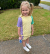 Kids Colorblock Set- mardi gras