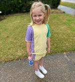 Kids Colorblock Set- mardi gras