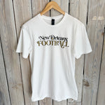 NO Football "O" Fdl Tee-white