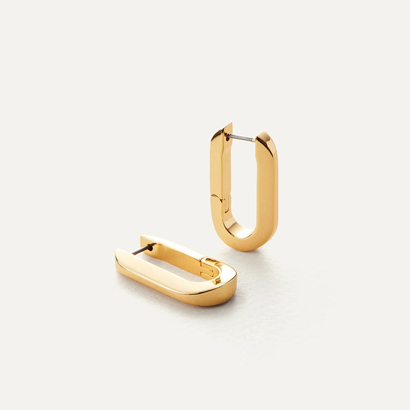Jenny Bird U-Link Earrings- gold