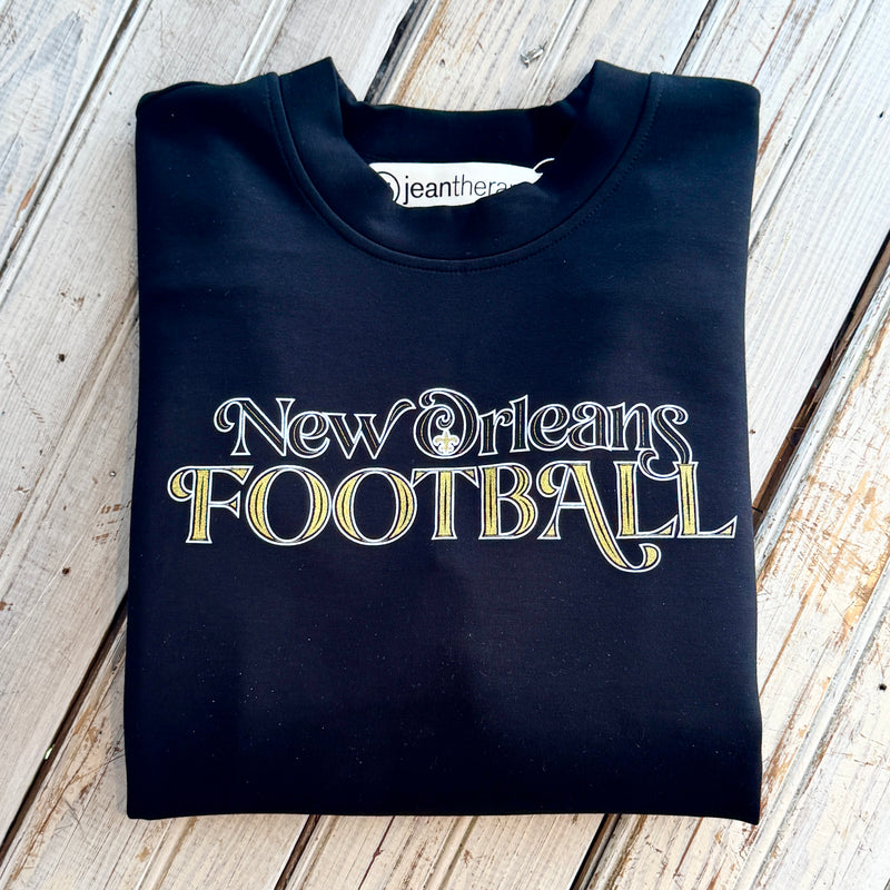NO Football "O" Sweatshirt-black