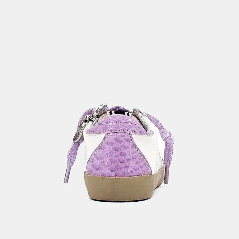 Shu Shop Mia Kids Sneaker-lilac snake