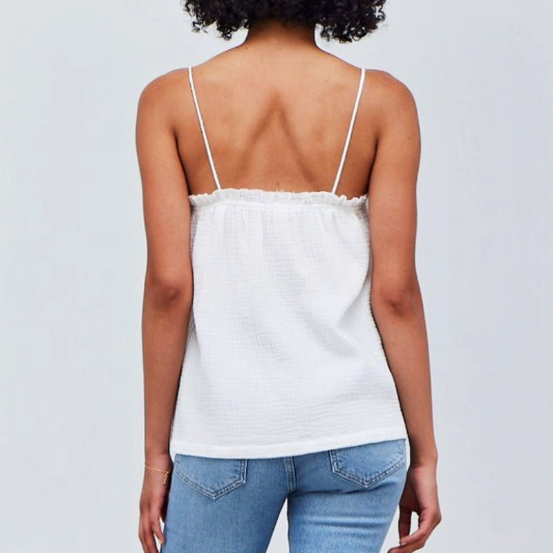 Jeantherapy No Saints O FDL Tank-White SM