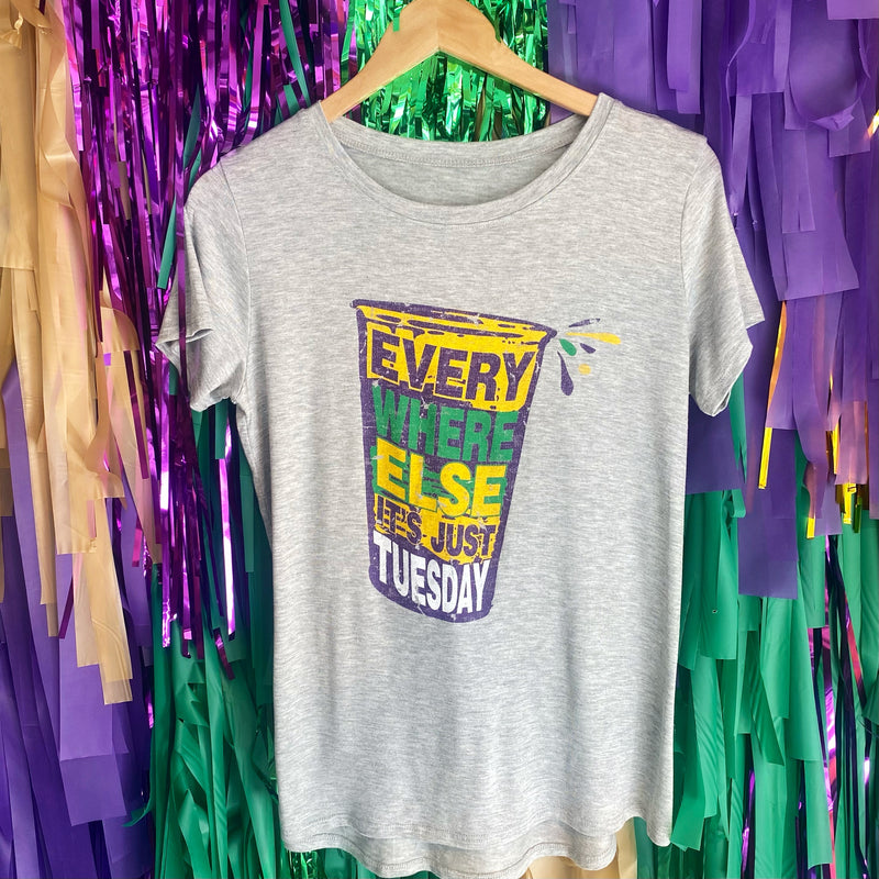 Everywhere Else Cup Specialty Crew-grey