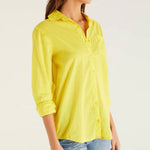 Z Supply Poolside Shirt-limestone