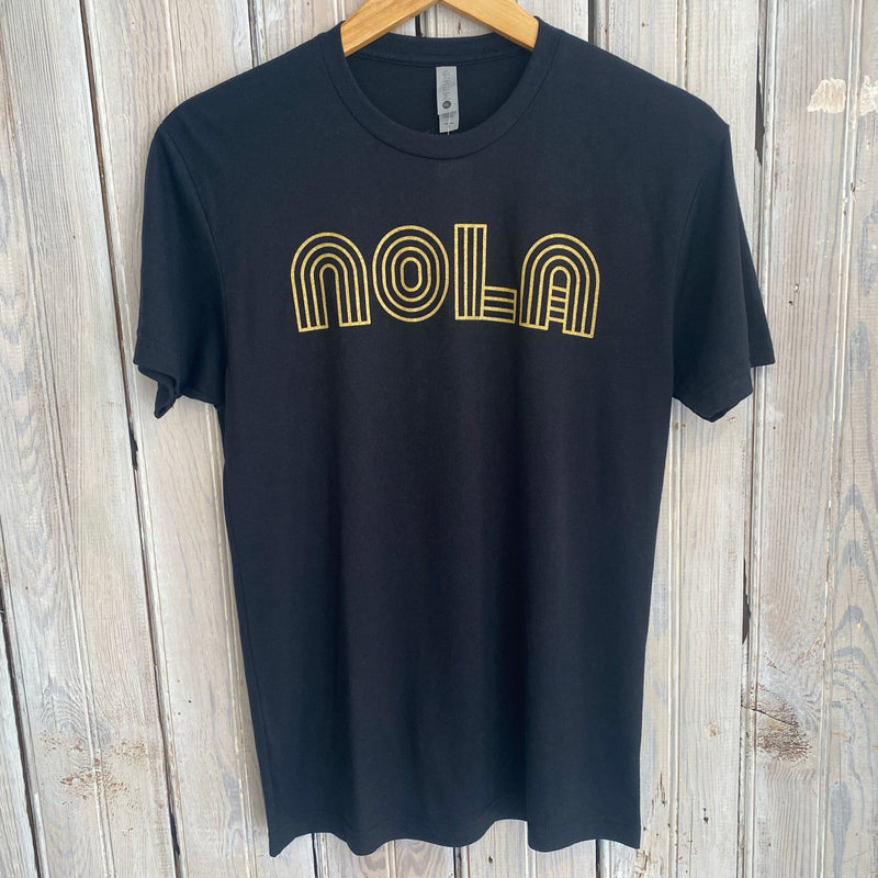 Mono Nola Unisex Tee-black/gold