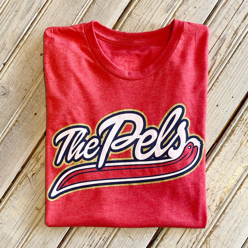 The Pels Tee-tri red