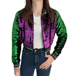 MGC Adult Cropped Sequin Jacket-classic