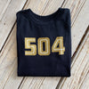 504 Kids-black/gold