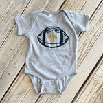 FDL Football Onesie-grey