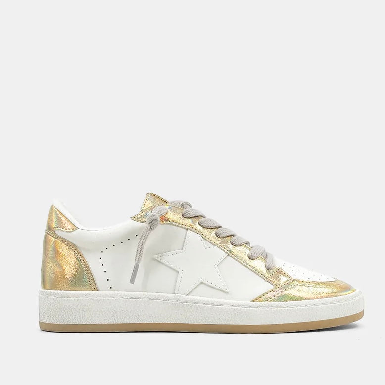 Shu Shop Paz Sneaker-irridescent gold