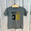 Mathieu #32 Kids Tee-tri grey