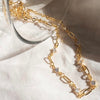 Luv AJ Dionne Link Necklace-Gold
