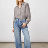 Rails Angelica Button Up Shirt-malt onyx