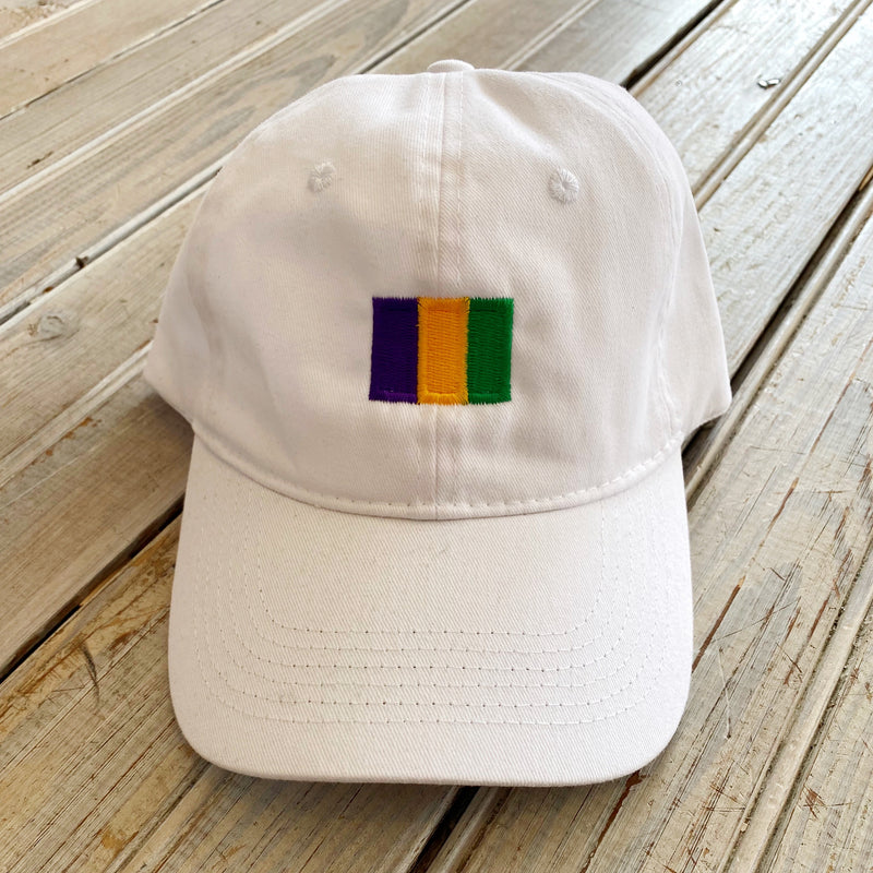 Mardi Gras Flag Hat