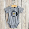 FDL Football Onesie-grey