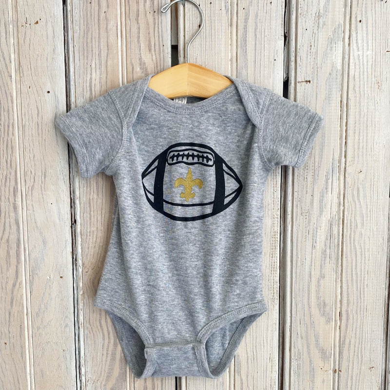 FDL Football Onesie-grey
