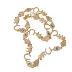 AC Gold Mantra Necklace