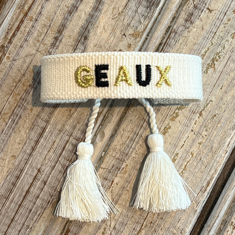 Geaux Bracelet-black/gold