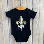 Dripping FDL Onesie-black