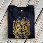 Nola Skull Kids-black/gold