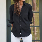 F&E Eileen Button Up-bkcd