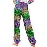 Bibi MG Jogger Pant-purple/green/gold