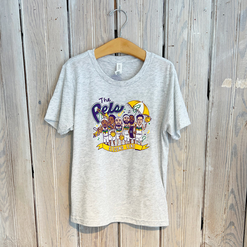 Pels MG Second Line Kids Tee-white