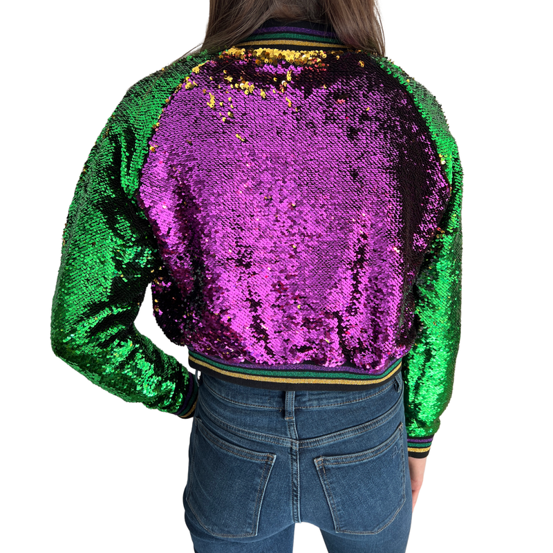MGC Adult Cropped Sequin Jacket-classic