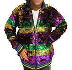 MGC Youth Sequin Jacket-striped