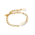 Arms of Eve Danielle Gold & Pearl Bracelet